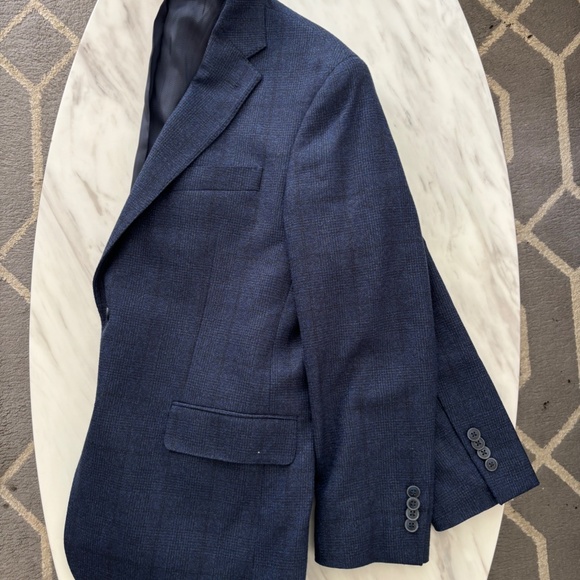Blue Wool Blazer - Picture 2 of 12